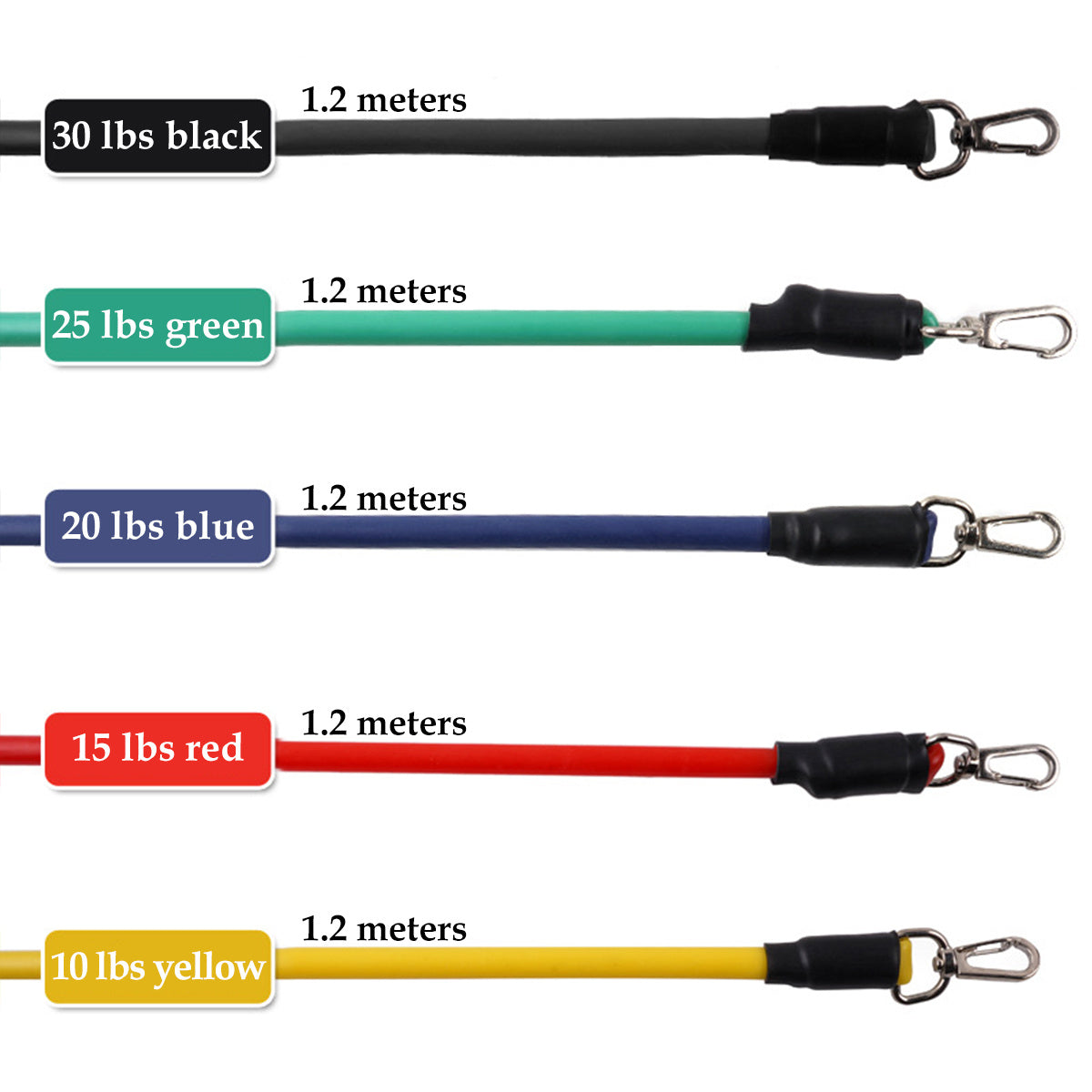 Fitness Rally Elastic Rope Resistance Band 1219635548422