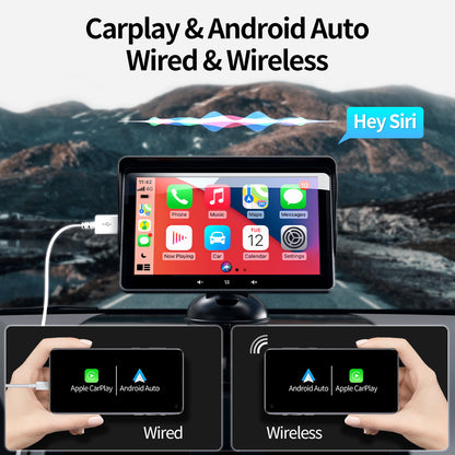 7 Car Wireless CarPlay Display Cigarette Lighter Interface Suction Cup Universal - HD Wireless Product #6