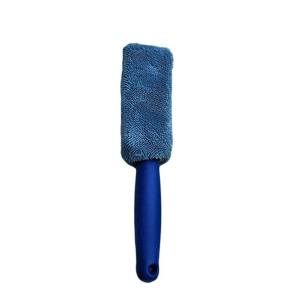 Microfiber long handle tire brush 1221805765323