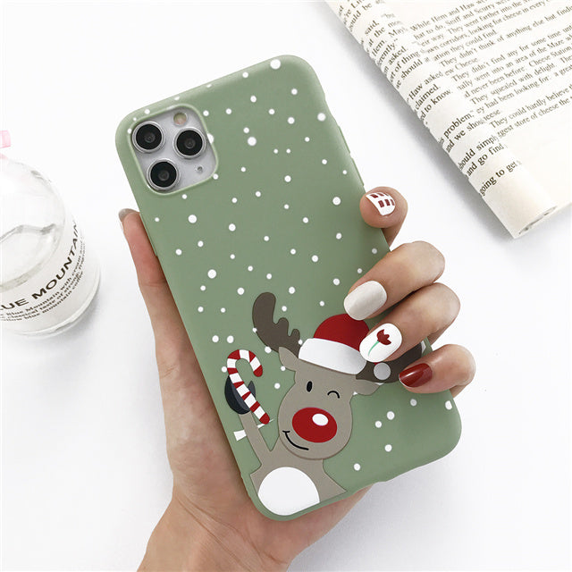 Christmas snowman elk phone case 12247488069409