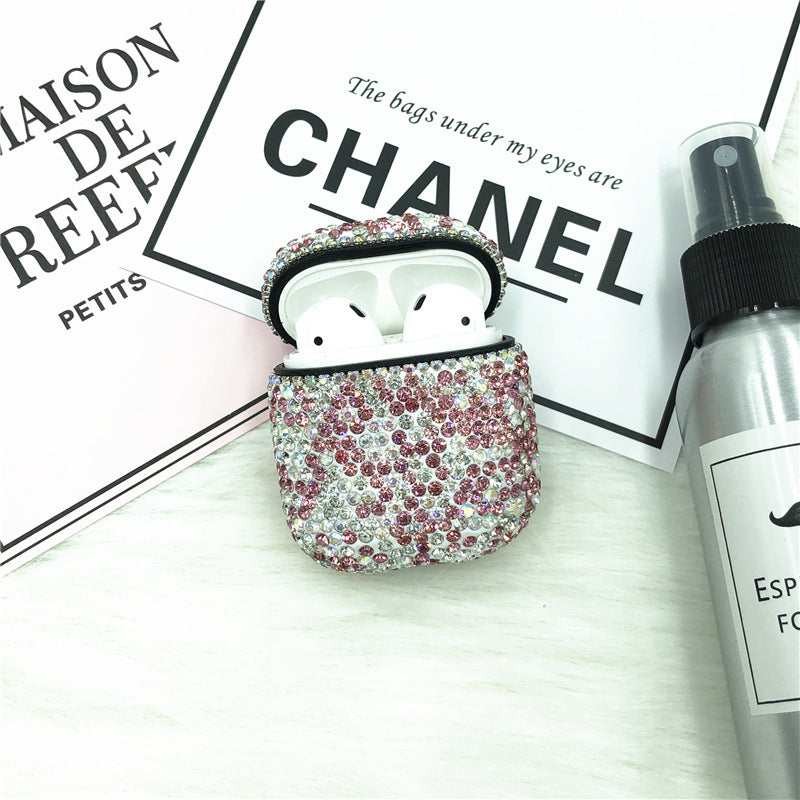 Compatible with Apple, Headphone rhinestone case 122593154720