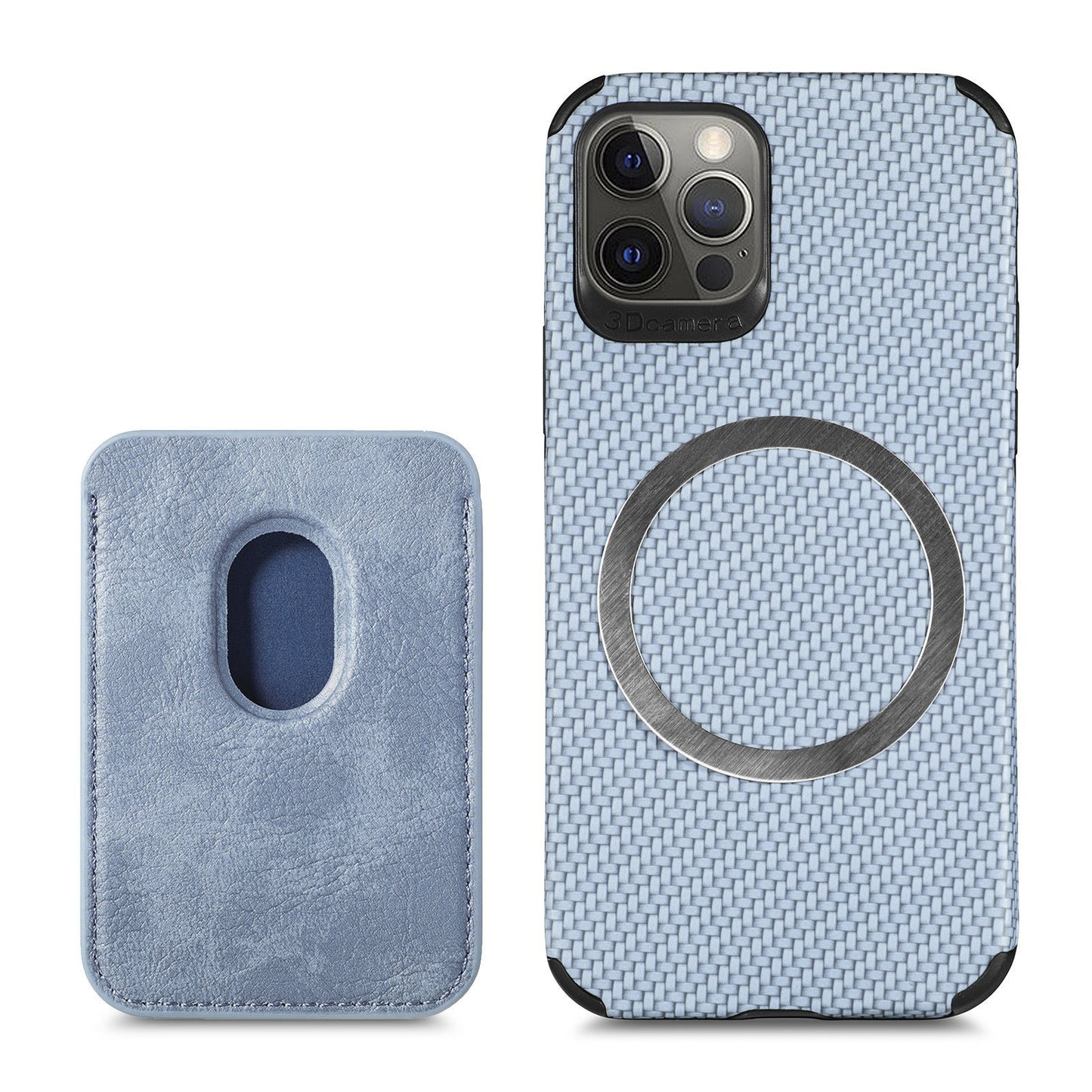 Magnetic Card Holder XR Carbon Fiber Pattern Phone Case 1227266f f0c8 45a8 b956 703a6e633e78