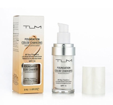 Temperature Liquid Foundation Concealer Portable Natural Color  Makeup Foundation BB Concealer 1227731272931
