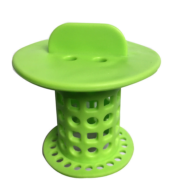 Kitchen Bathroom Anti-clogging Plastic Sink Filter Water Plug Floor Drain 1232965150098