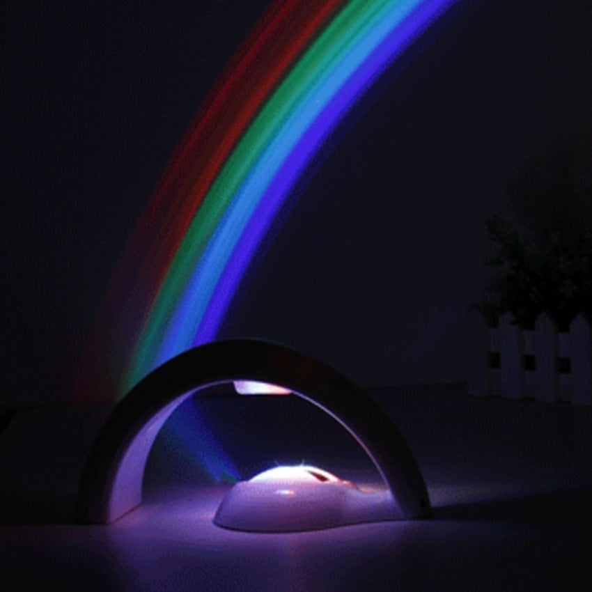 Novelty LED Romantic Sky Rainbow Colorful Projection Night Light 12354970538880