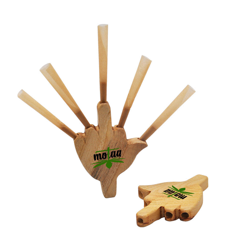 Five-finger palm wood pipe 1236628703438