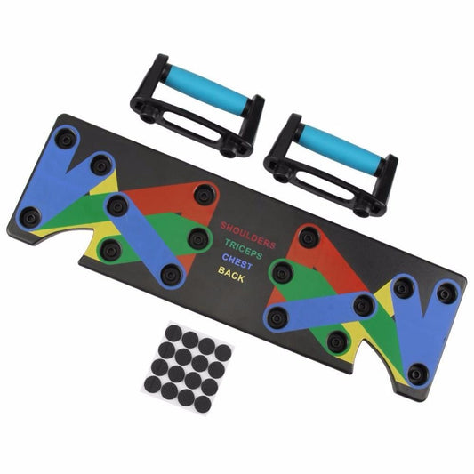 Push Up Rack Edge 9 in 1 Body Building Exercise Fitness Tools Women Men Push-Up Display Shelves and Raisers For GYM Training 