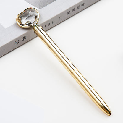 Creative Crystal Love ball diamond metal pen - 图片 7
