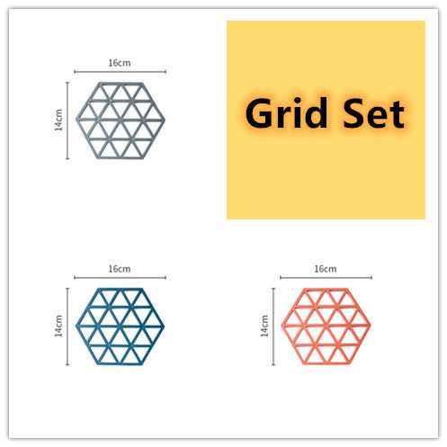 Hexagonal anti-scalding pot coaster 1238448708533