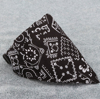 Neck Scarf Bandana Collar Neckerchief Adjustable Pet Dog Puppy Cat Pet Supplies 124094923851