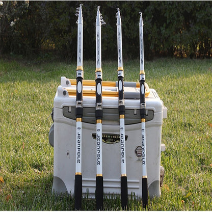 2.1M -3.6M Carp Fishing Rod Feeder Hard FRP Carbon Fiber Telescopic Fishing Rod Fishing Pole - HD Wireless Product #2