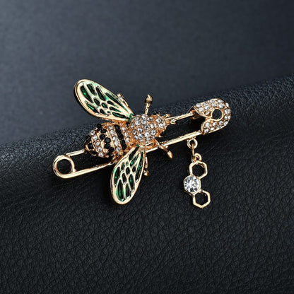 Personalized bee brooch 12425433410288
