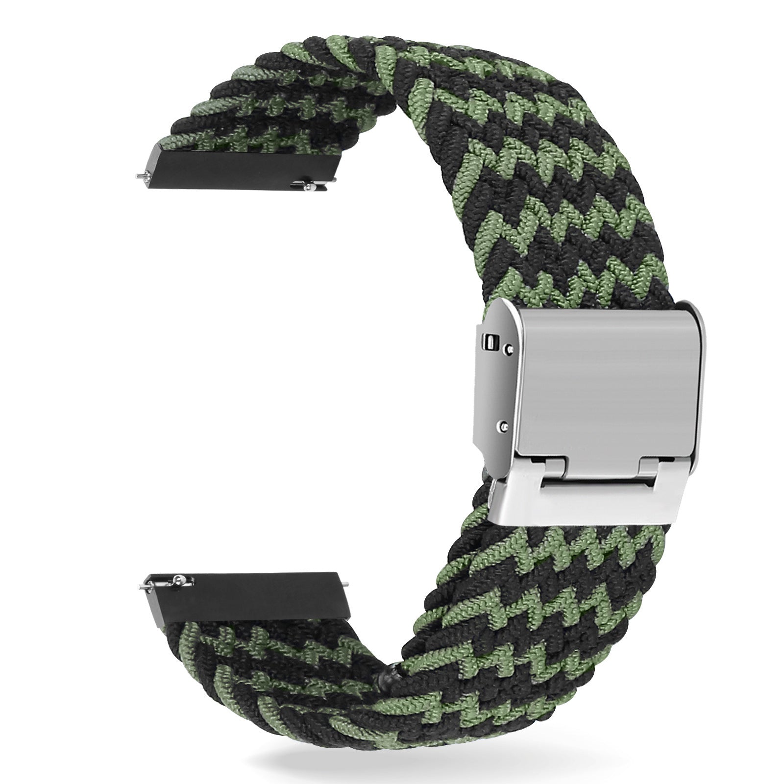 Simple Solid Color Buckle Woven Nylon Watchband 1244de4b 54cb 499e 9b07 002909b39920