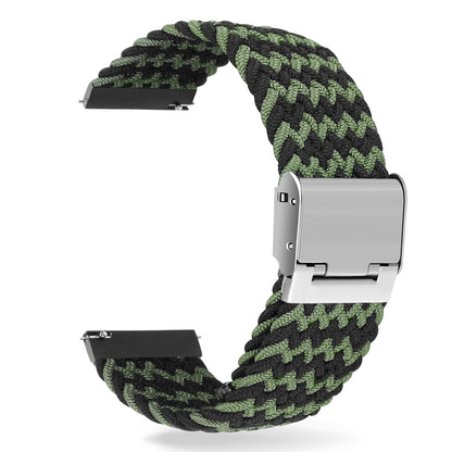 Simple Solid Color Buckle Woven Nylon Watchband 1244de4b 54cb 499e 9b07 002909b39920