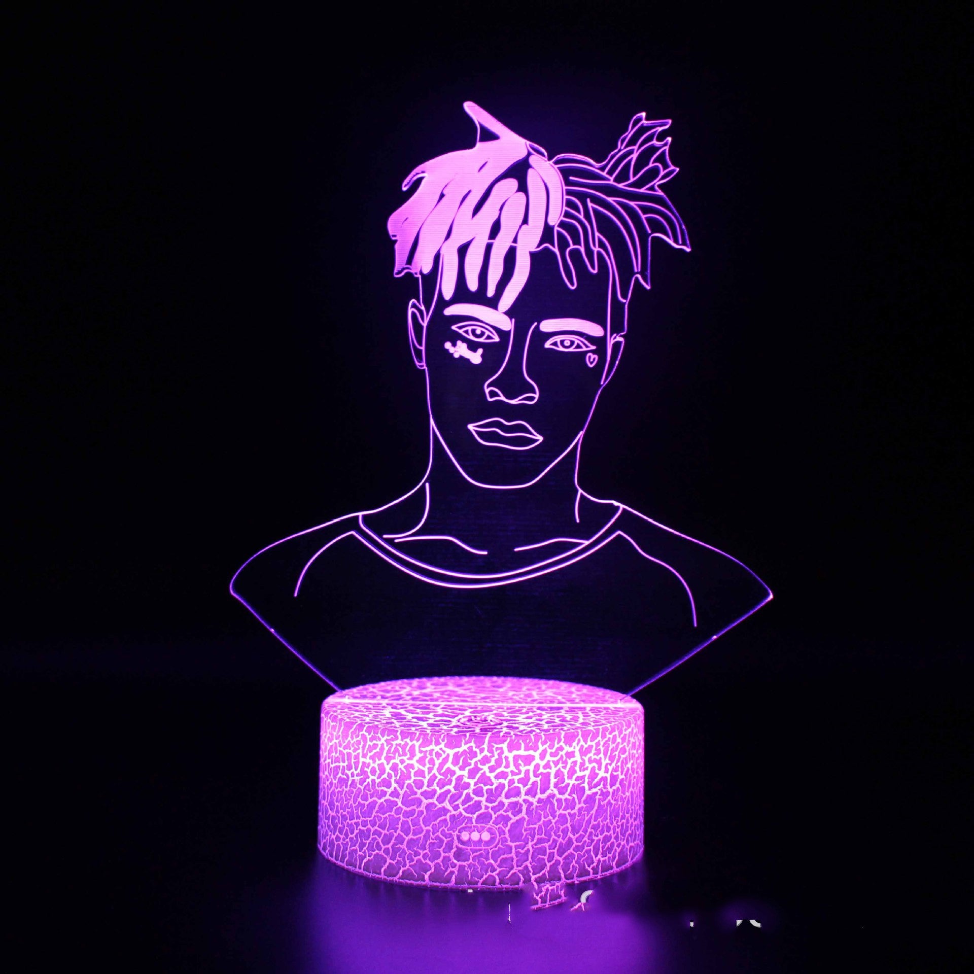 LED colorful touch remote control desk lamp 1247293870122