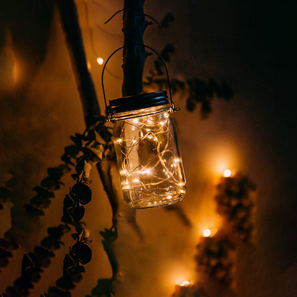 Solar Mason Jar  Light Decoration Mason Jar Light Outdoor Hanging Light Mason Jar Light String 124a1d90 3a67 4bf7 8e84 17e666