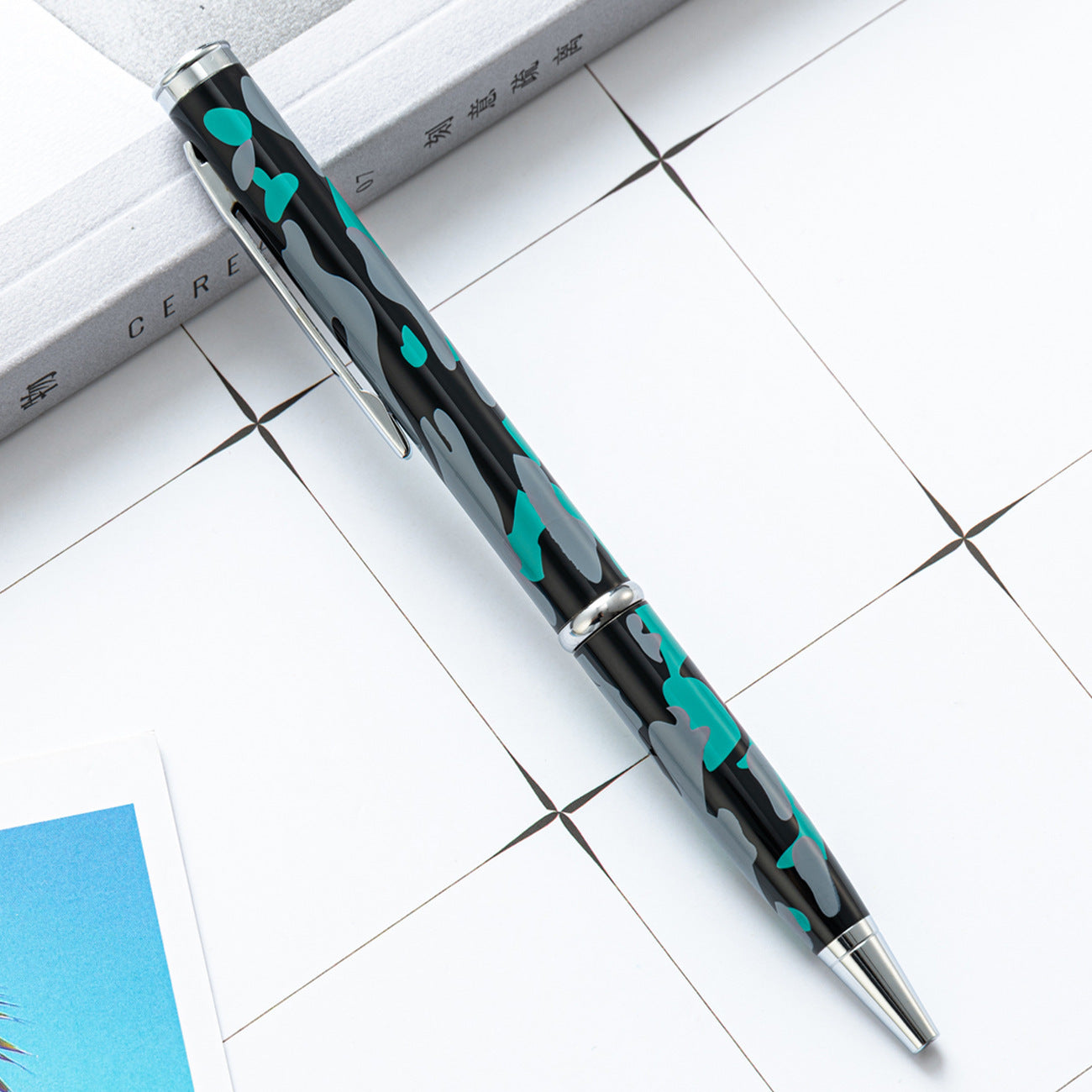Outdoor Tactical Defensive Metal Knife Ballpoint Pen - 图片 8