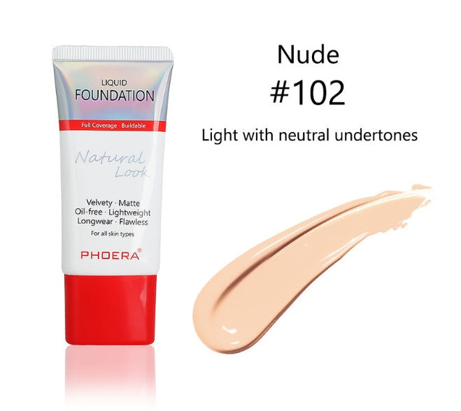 Matte, Silky, Tube Liquid Foundation, Ladies Products 1251077727834