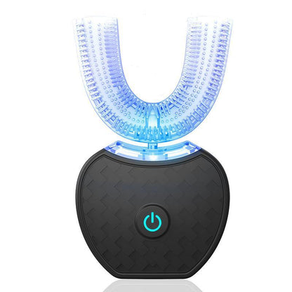 360 Degrees Intelligent Automatic Electric  Toothbrush Waterproof U Type Tooth Brush Whitening Blue Light USB Charging - HD Wireless Product #16