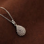 Fashion full diamond drop necklace 1251143616414