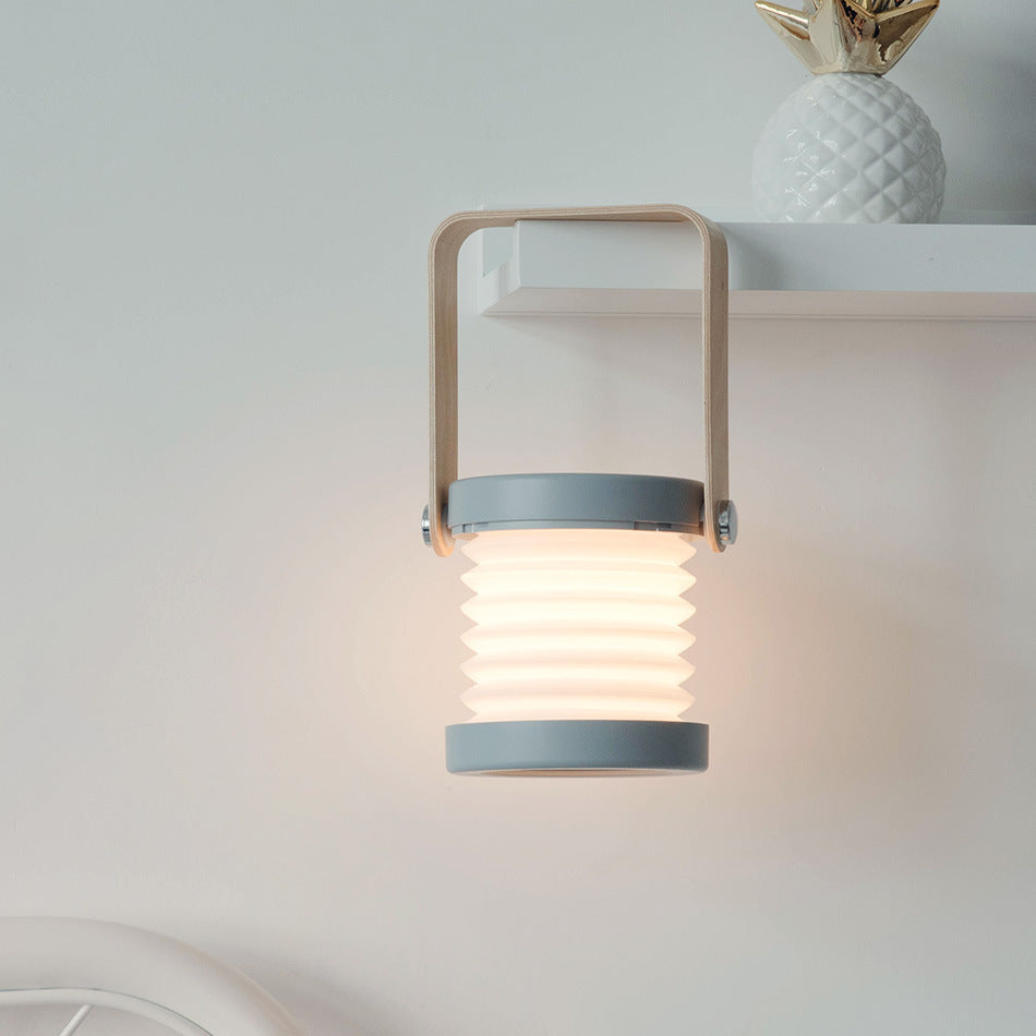 Foldable Touch Dimmable Reading LED Night Light Portable Lantern Lamp USB Rechargeable For Home Decor 12531887319681