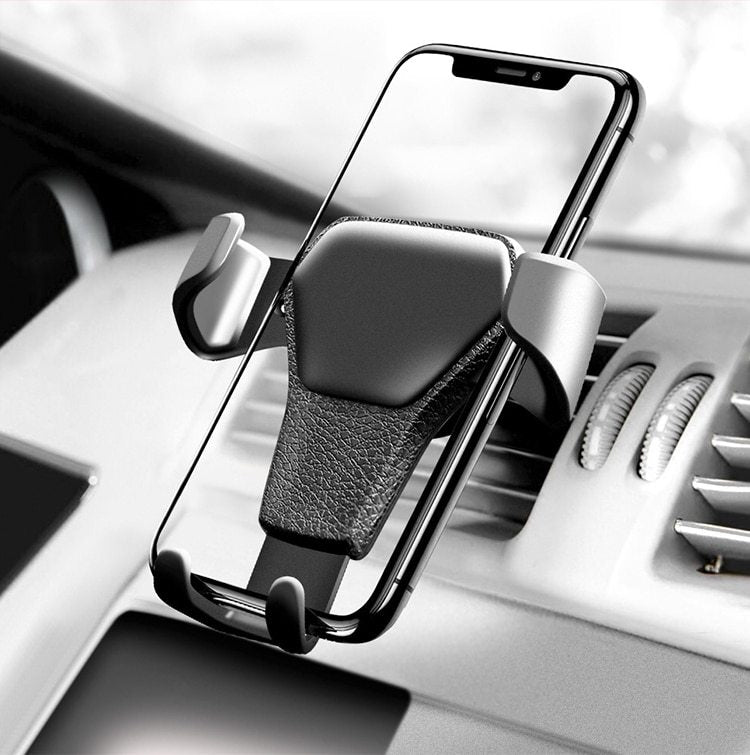 Car Phone Holder For Phone In Car Air Vent Mount Stand No Magnetic Mobile Phone Holder Universal Gravity Smartphone Cell Supp