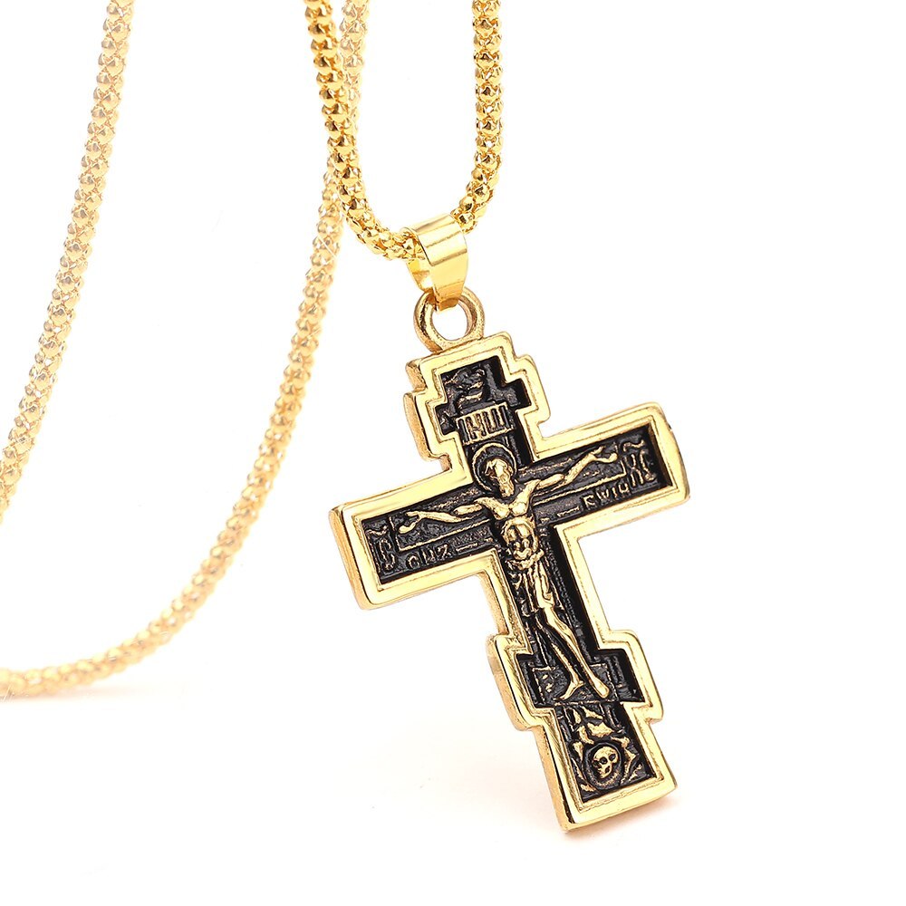 Cross Jesus Pendant Necklace 1255060068336
