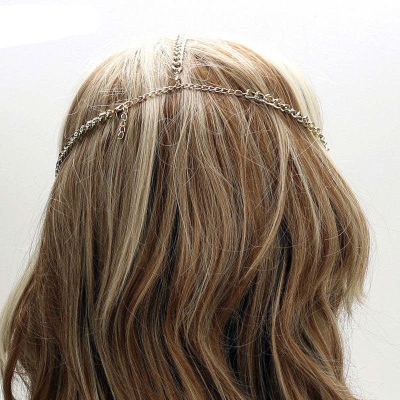 Fringed headdress hair accessories 12552773407381