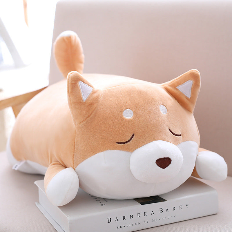 36cm 55cm Cute Fat Shiba Inu Dog Plush Toy Stuffed Soft Kawaii Animal Cartoon Pillow Lovely Gift For Kids Baby Children Gifts - HD Wireless Product #3