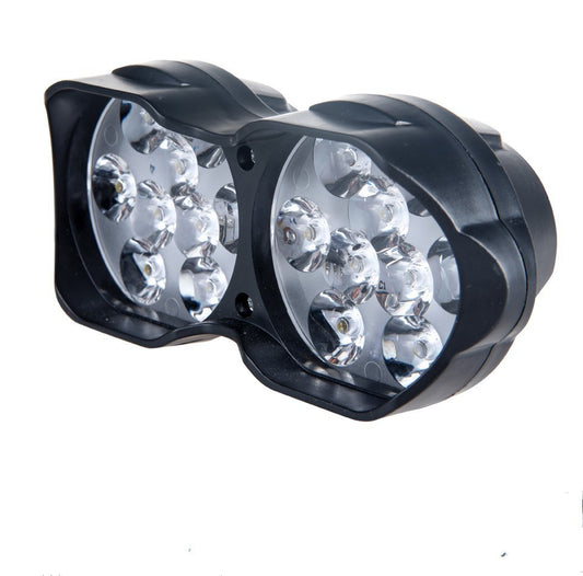 L15 Motorcycle LED Headlights Electric Car External Lights 9 Beads  18 Beads Double Lights Highlights Concentrated 9V-85V Spo