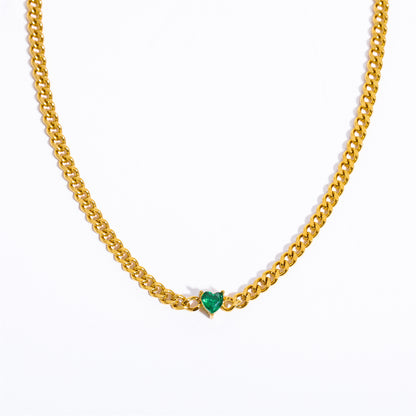 Heavy Industry Cuban Chain Love Necklace 125d683b 3168 4032 85fa ad83a814f48d