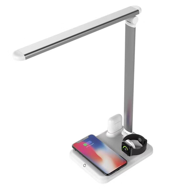 4 in 1 LED Desk Lamp Light  Wireless Charger - HD Wireless Product #5