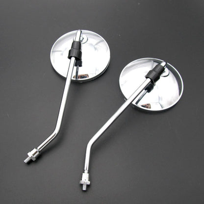 Motorcycle round mirror full metal reflector 126231725260