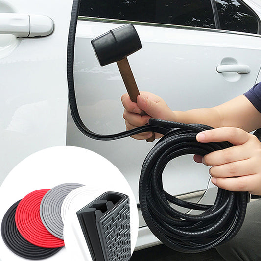 Universal Built-in Steel Disc Car Anti Collision Strip Auto Door Edge Scratch Protecter Bumper Strip 1262638924707