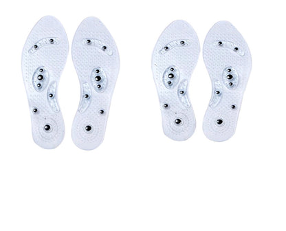 Magnet Magnetic Plus Elastomer Transparent Silicone Massage Insole Health Massage Insole Magnetic Therapy Anti-fatigue 126749