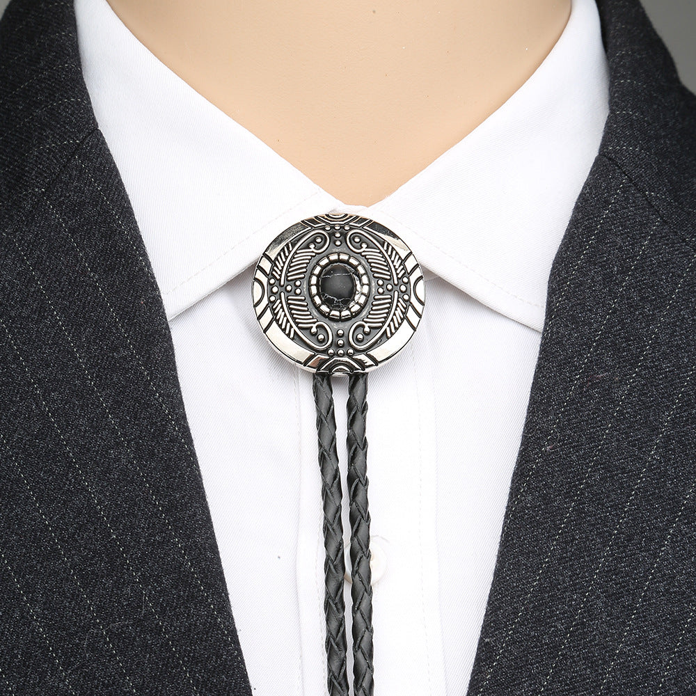 Handmade Turquoise Zinc Alloy Tie Bow Tie Sweater Chain 12685113360 755417740