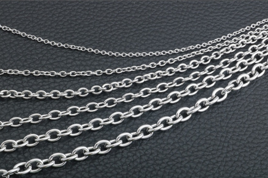 Men Stainless Steel Rope Snake Box Cuban Link Chain 1269189187625