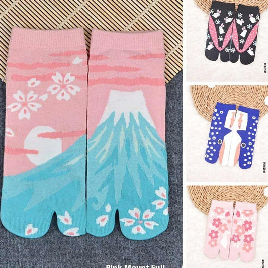 Two-toe Socks Split Toe Women's Cotton Socks 1269e0af a306 40d3 8f6b 482af710068d fine