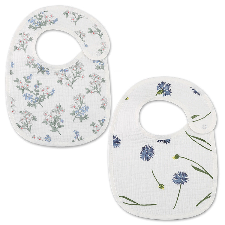 Thin Kids' Bib Pure Cotton Waterproof Gauze Saliva Towel 126eb715 749b 459e a575 01940678146f