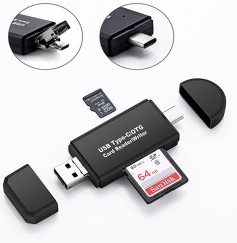 Smart Three-In-One Multi-Function Card Reader - 图片 7