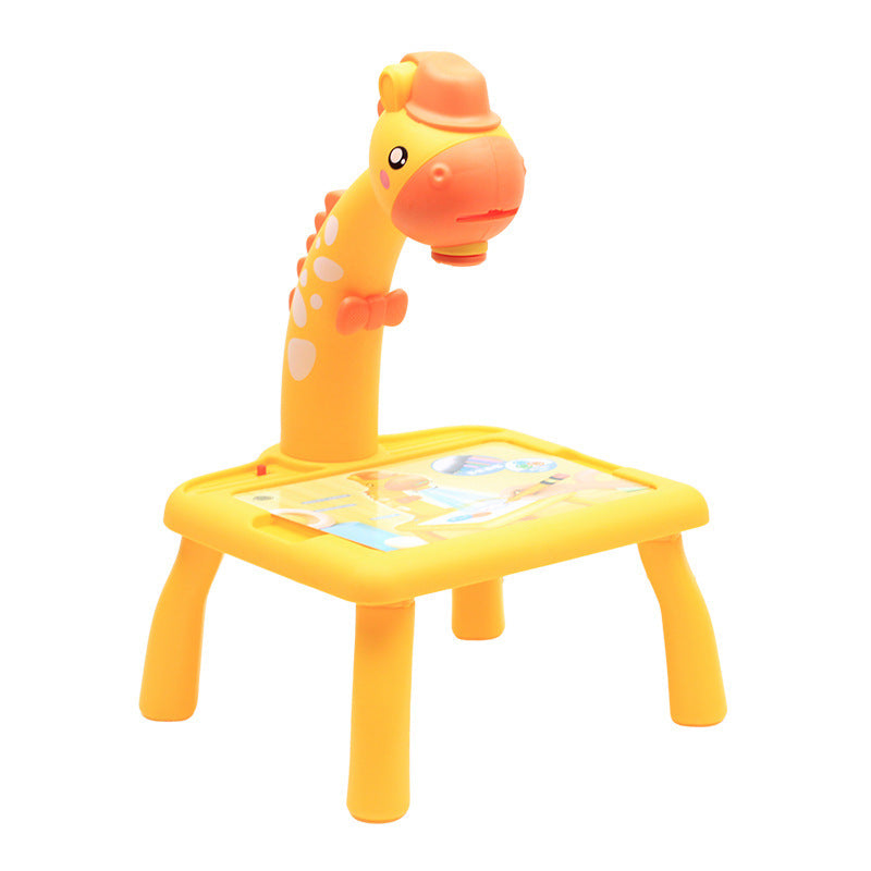 Cartoon Giraffe Projection Painting Study Desk 1275ad53 8aec 4a2e b757 2aa2d7e3b190