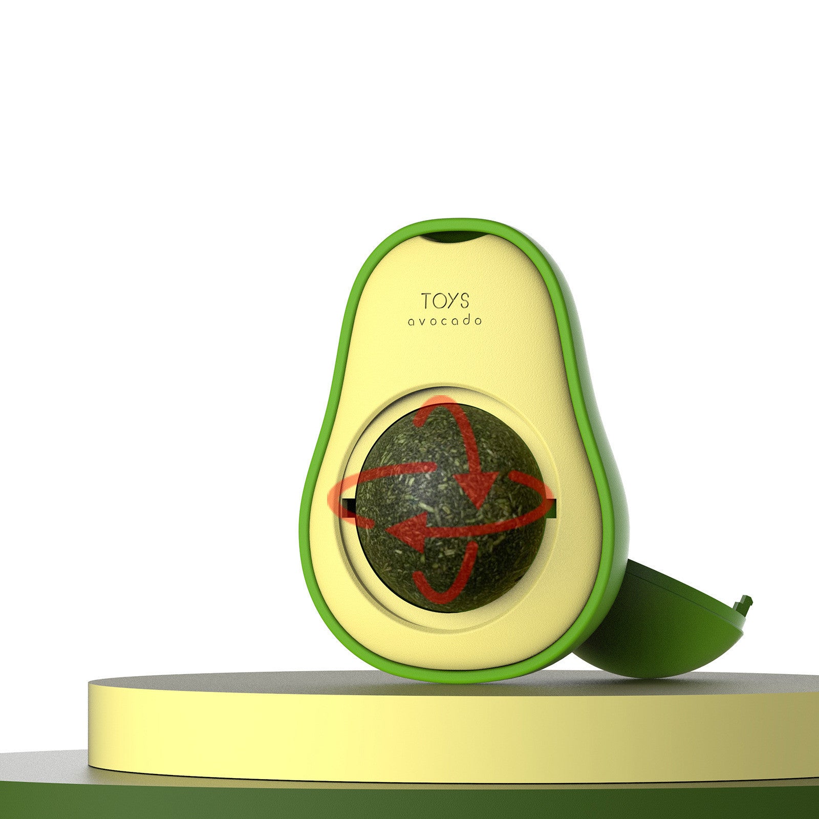 Avocado Cat Mint Multifunctional Catnip Toy 360 Rotating Self-healing Artifact Pet Supplies 127c844f cb78 4911 a5a0 410452a1f