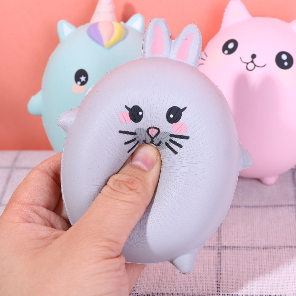 Soft and slow rebound decompression toy 1281792254767