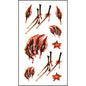 Halloween Wound Tattoo Sticker