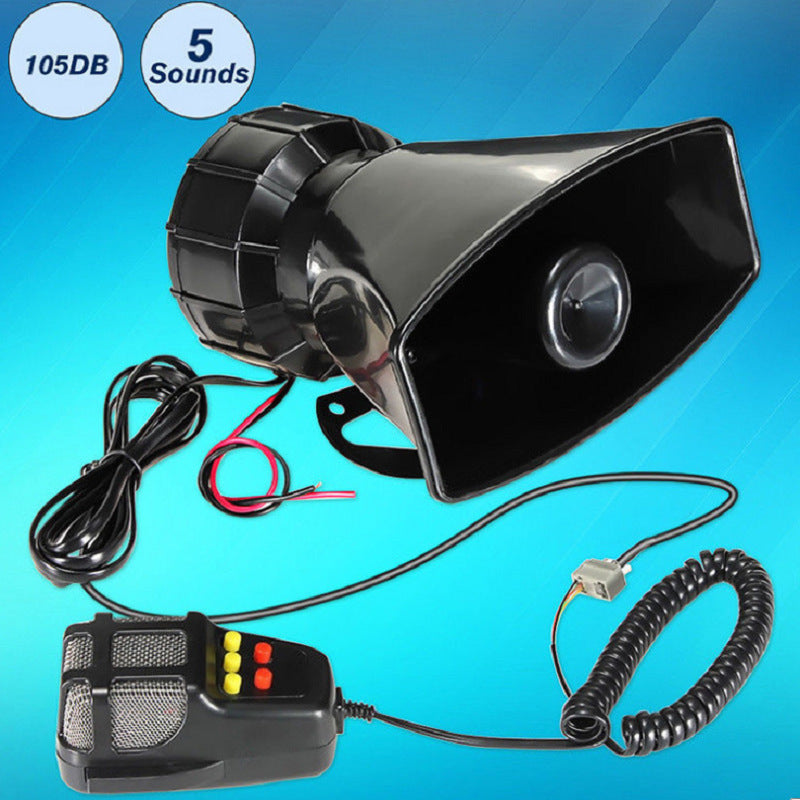 5-Sound Loud Car Warning Alarm - HD Wireless Product #5