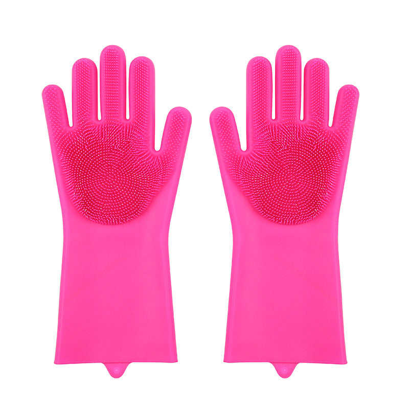 Kitchen Water Proof  Silicone Gloves 1285539630909
