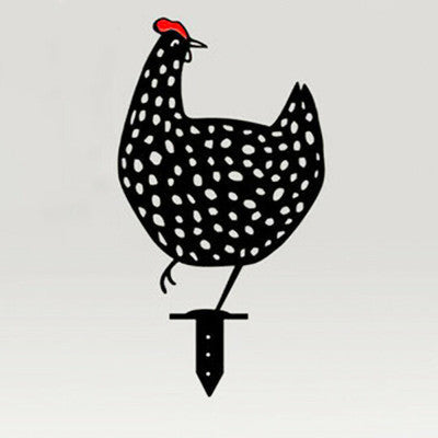 Chicken Yard Art Outdoor Garden Back Yard Gazon Stakes Hen Yard Decor 128571781902