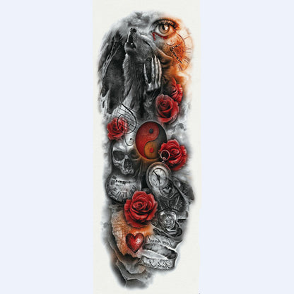 Full arm tattoo stickers