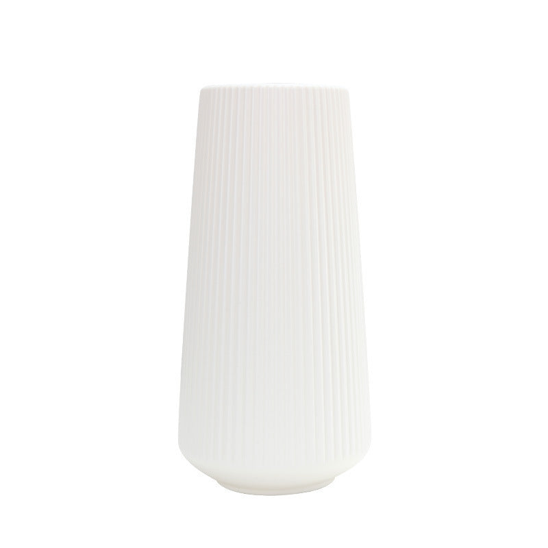 Large Simple Plastic Vase Dry And Wet  Flower Arrangement Container 1287429137666