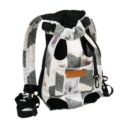 Portable Breathable Comfortable Pet Four-leg Canvas Backpack 128746bd 4a33 4fe2 afe6 7bd6d78aa3f5